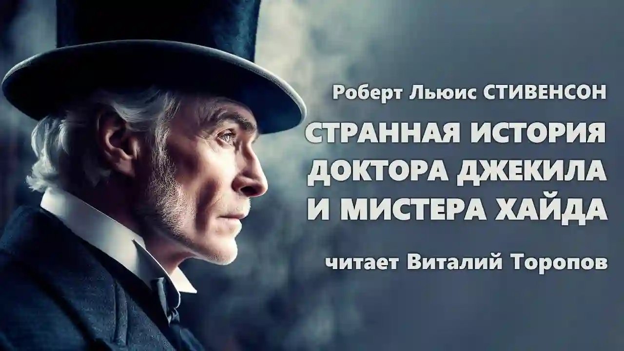 постер аудиокниги Странная история доктора Джекилла и мистера Хайда