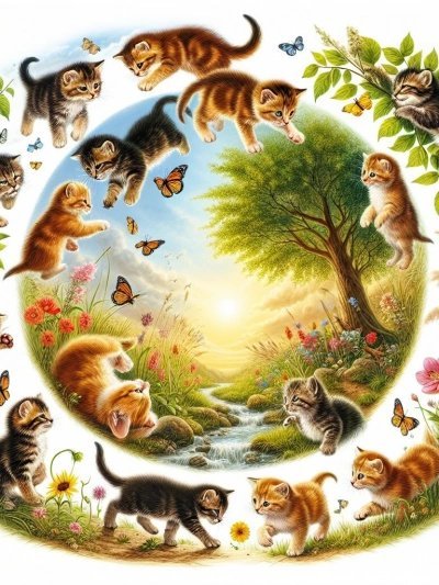 Круговорот котят в природе - Сола