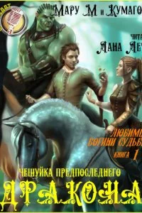 постер аудиокниги Любимцы богини Судьбы 2 Детеныш золотого дракона - Мару М, Кумагоро