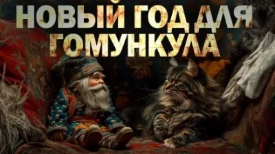 постер аудиокниги Новый год для Гомункула - Ульяна Лобаева