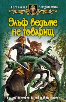 постер аудиокниги Эльф ведьме не товарищ