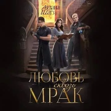 постер аудиокниги Любовь сквозь мрак - Ардана Шатз