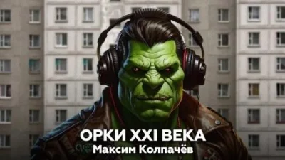 постер аудиокниги Орки XXI века - Максим Колпачев