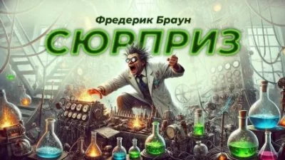 постер аудиокниги Сюрприз - Фредерик Браун