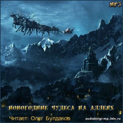 постер аудиокниги Новогодние чудеса на аллеях. Сборник