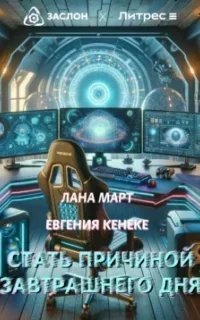 постер аудиокниги Стать причиной завтрашнего дня - Лана Март, Евгения Кенеке