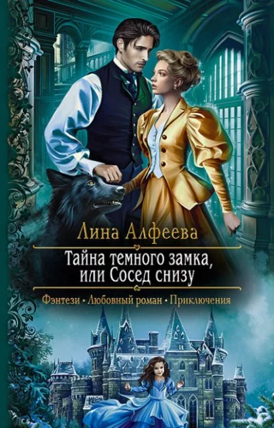постер аудиокниги Тайна темного замка, или Сосед снизу - Лина Алфеева