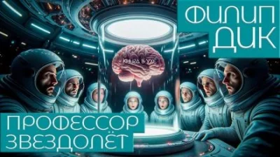постер аудиокниги Профессор Звездолёт - Филип Дик