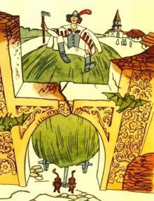 постер аудиокниги Два вола с горошину