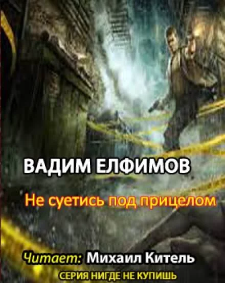 постер аудиокниги Не суетись под прицелом - Вадим Елфимов
