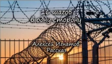 постер аудиокниги 16 шагов в одну сторону
