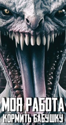 постер аудиокниги Моя работа – кормить бабушку