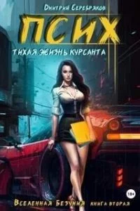 постер аудиокниги Вселенная безумия 2. Псих. Тихая жизнь курсанта - Дмитрий Серебряков