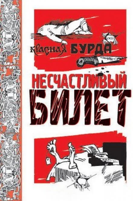 постер аудиокниги Несчастливый билет - Бурда Красная
