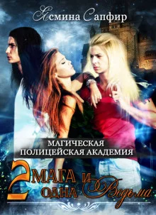 постер аудиокниги Магическая полицейская академия. Два мага и одна ведьма