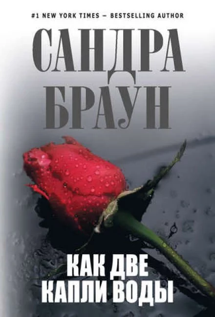 постер аудиокниги Как две капли воды - Сандра Браун