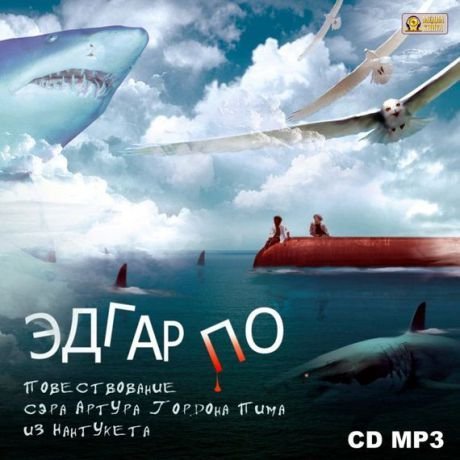 постер аудиокниги Повествование Артура Гордона Пима из Нантукета - Эдгар Аллан По