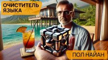 постер аудиокниги Очиститель языка