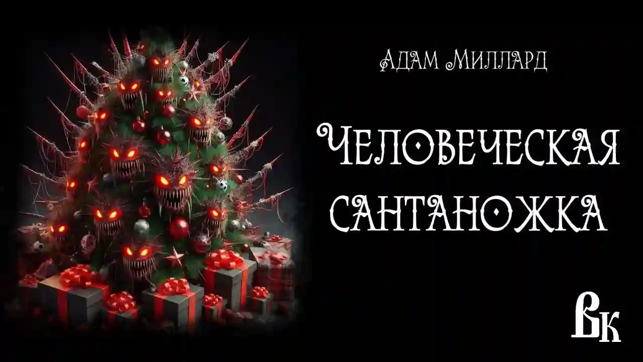 постер аудиокниги Человеческая сантаножка