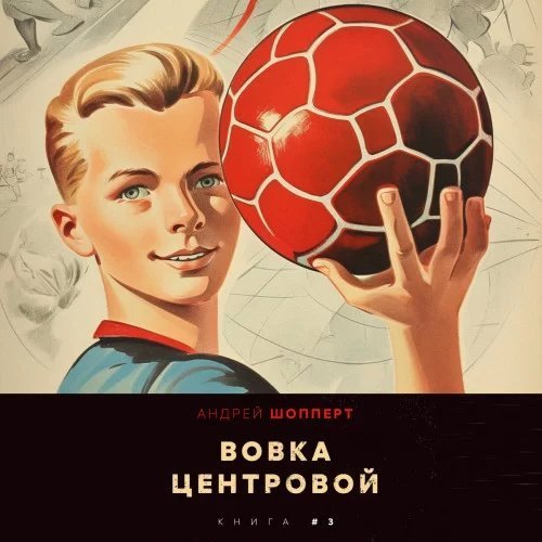 постер аудиокниги Вовка-центровой. Книга 3 - Андрей Шопперт