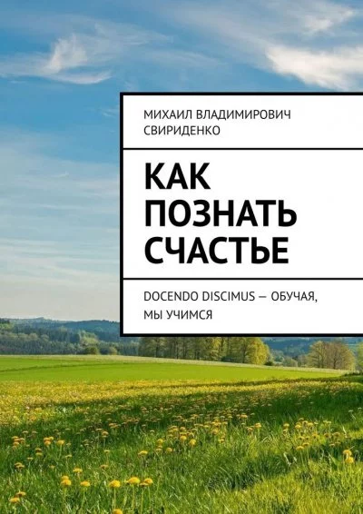 постер аудиокниги Как познать счастье - Михаил Свириденко