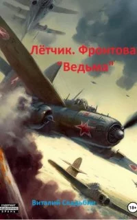 постер аудиокниги Лётчик. Фронтовая «Ведьма» - Виталий Свадьбин