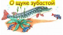 постер аудиокниги О щуке зубастой