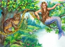 постер аудиокниги У Лукоморья дуб зелёный