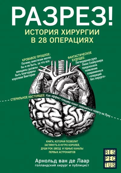 постер аудиокниги Разрез! История хирургии в 28 операциях - Арнольд Ван Де Лаар