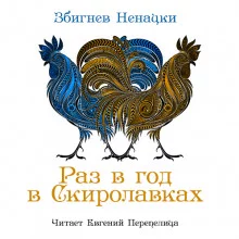 постер аудиокниги Раз в год в Скиролавках