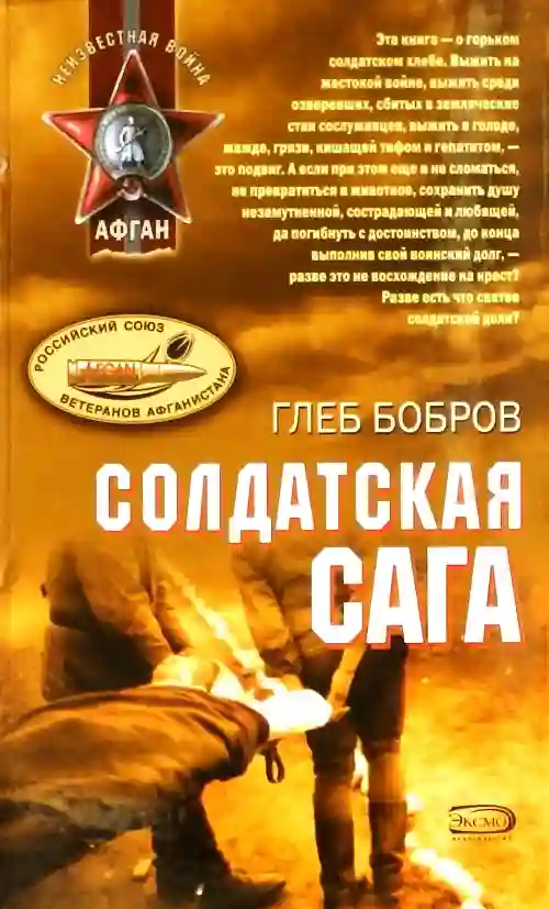постер аудиокниги Солдатская сага
