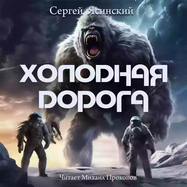 постер аудиокниги Холодная дорога
