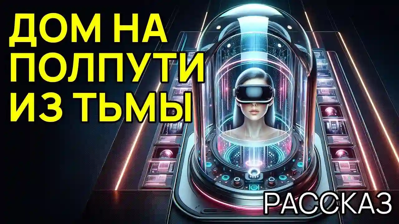 постер аудиокниги Дом на полпути из тьмы