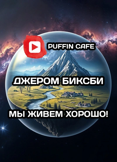 постер аудиокниги Мы живём хорошо! - Джером Биксби