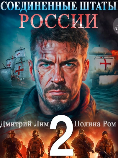постер аудиокниги Соединённые Штаты России. Книга 2 - Полина Ром, Дмитрий Лим