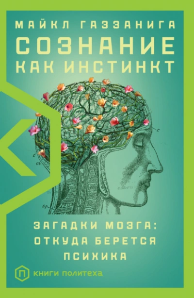 постер аудиокниги Сознание как инстинкт. Загадки мозга: откуда берется психика - Майкл Газзанига