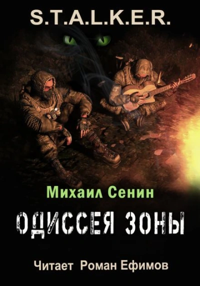 постер аудиокниги S.T.A.L.K.E.R. Одиссея Зоны - Михаил Сенин