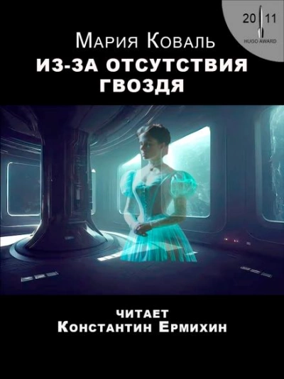 постер аудиокниги Из-за отсутствия гвоздя - Мэри Коваль