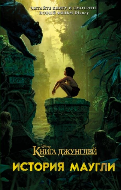 постер аудиокниги Книга джунглей. История Маугли - Джастин Маркс