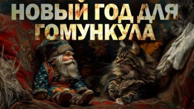 постер аудиокниги Новый год для Гомункула - Ульяна Лобаева