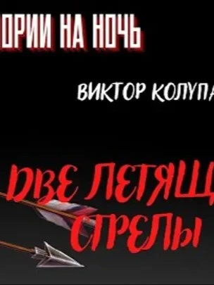 постер аудиокниги Две летящих стрелы - Виктор Колупаев