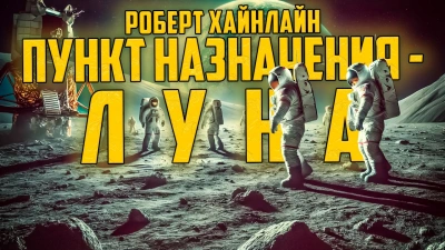 постер аудиокниги Пункт назначения — Луна - Роберт Хайнлайн