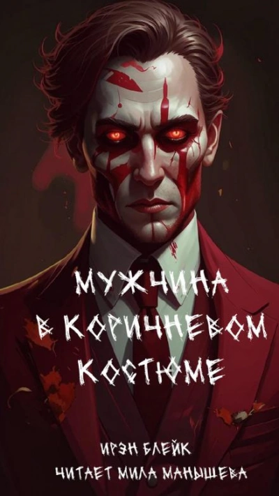 постер аудиокниги Мужчина в коричневом костюме - Ирэн Блейк