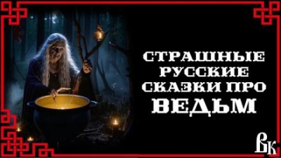 постер аудиокниги Страшные русские сказки про ведьм