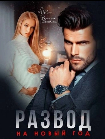 постер аудиокниги Развод на новый год - Лена Тэсс, Каролина Шевцова